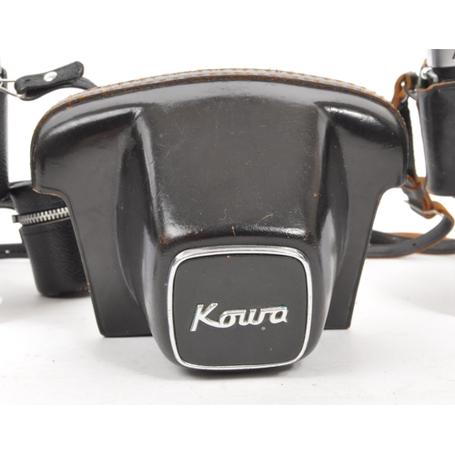 299 - Kowa - Two mid 20th century Kowa 35mm SLR cameras. The collection to include Kowa SE and SET 35mm SL... 