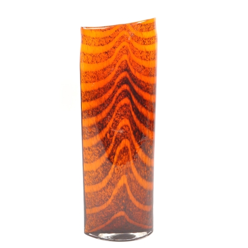 38 - Vincenza Collection - A large 20th Century vintage glass studio art vase from the Vincenza collectio... 