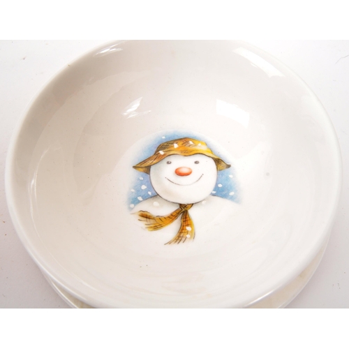 390 - Royal Doulton - a vintage 1980s (1985) ' The Snowman ' bone china Christmas gift collection tea set ... 