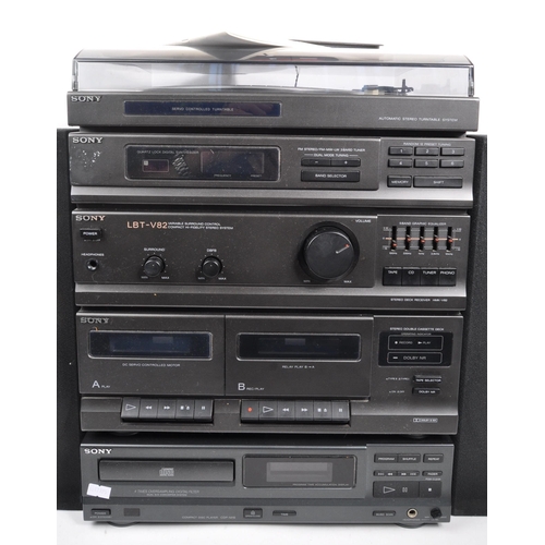 407 - Sony - A collection of 20th century Sony Hi-Fi audio visual equipment. The collection to include a S... 