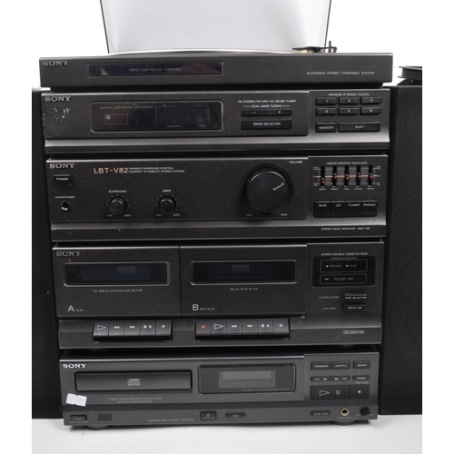 407 - Sony - A collection of 20th century Sony Hi-Fi audio visual equipment. The collection to include a S... 