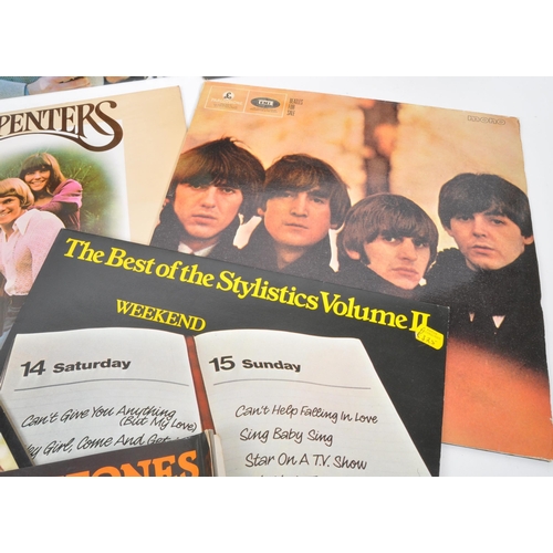 409 - A collection of 20th Century vinyl LP records to include: The Beatles Help!, The Beatles For Sale, T... 