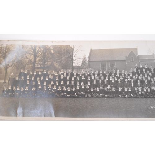 430 - An early 20th Century Warwick School year photograph from 1920 together with x10 black and white pos... 