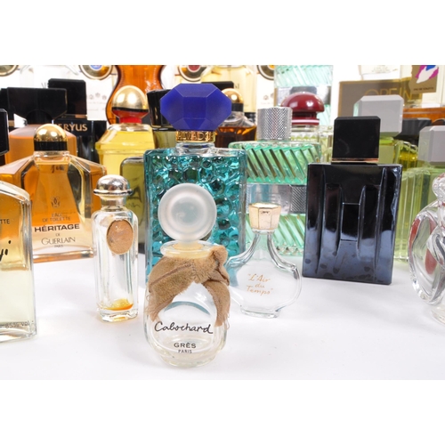 444 - Perfume - a large collection of assorted facetice perfume and cologne bottles to include; Dior Au Sa... 