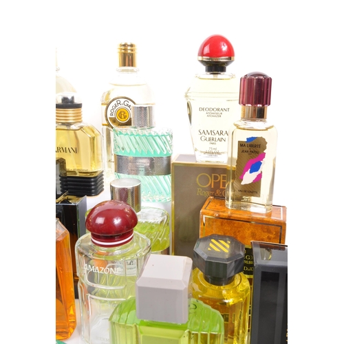 444 - Perfume - a large collection of assorted facetice perfume and cologne bottles to include; Dior Au Sa... 