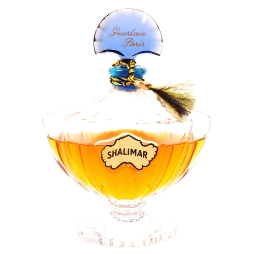 446 - Perfume - a vintage Guerlain Paris Shalimar perfume in original box and retaining the Harrods receip... 