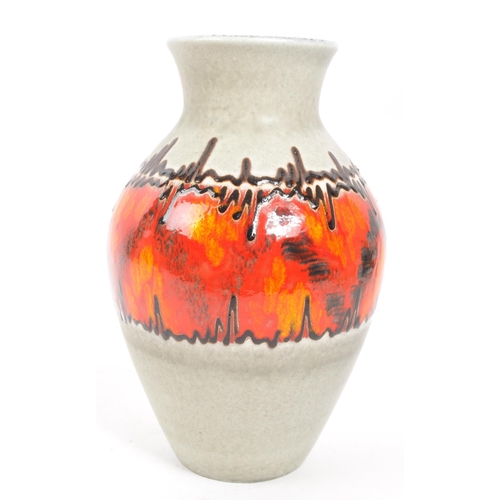 45 - Carstens Tonnieshof - An Austrian ceramic 1960s / 1970s retro vase by Carstens Tonnieshof. The vase ... 