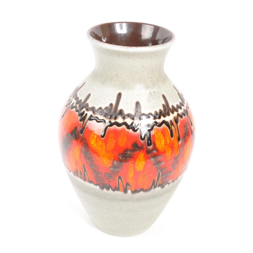 45 - Carstens Tonnieshof - An Austrian ceramic 1960s / 1970s retro vase by Carstens Tonnieshof. The vase ... 