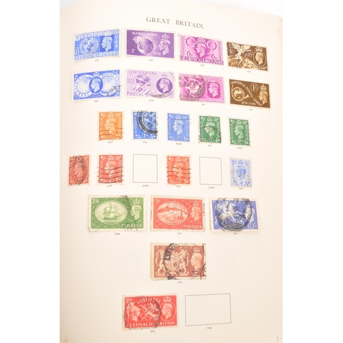 451 - United Kingdom - Mid 19th century circa 1840s collection of British postage stamps, including penny ... 