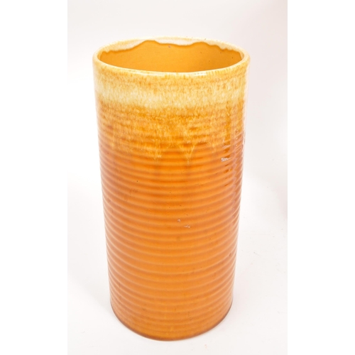 47 - Sylvac / Shorter & Sons - A collection of three 20th Century British studio pottery vases. Compr... 