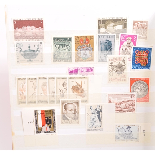 470 - Postage stamps. Large worldwide collection of mostly post WWII unfranked issues of commemoratives, d... 