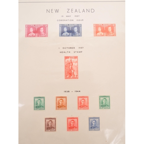 480 - New Zealand Postage Stamp collection 1935 George 5th to 1958. Unfranked issues of Commemoratives, De... 