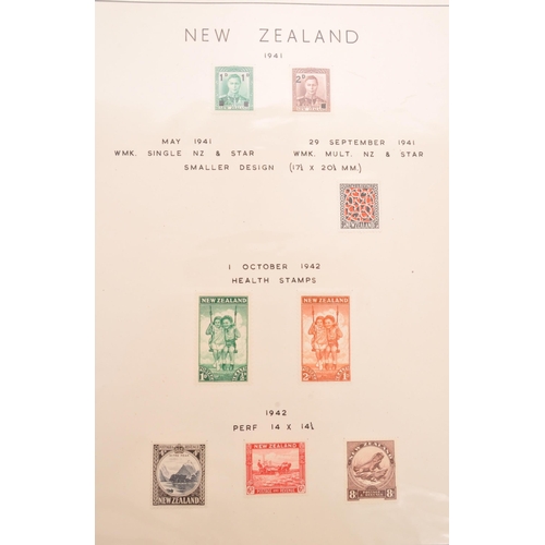 480 - New Zealand Postage Stamp collection 1935 George 5th to 1958. Unfranked issues of Commemoratives, De... 