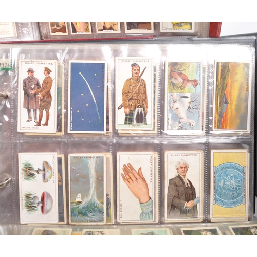 486 - An extensive collection of 20th century cigarette and collectable cards. The collection include exam... 