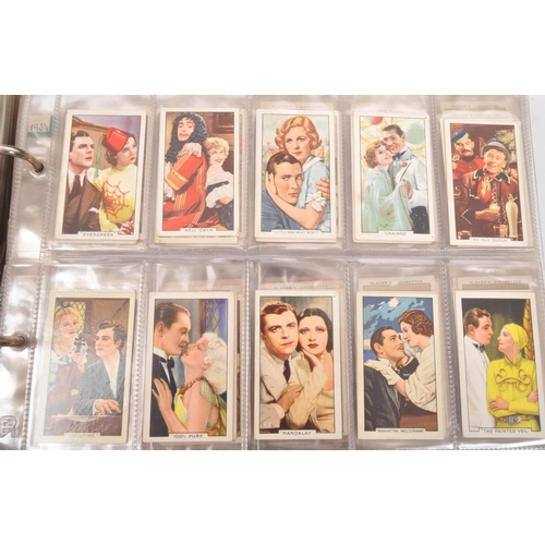 486 - An extensive collection of 20th century cigarette and collectable cards. The collection include exam... 