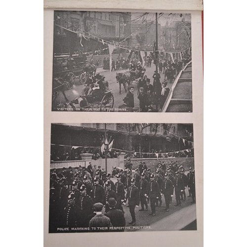 492 - Bristol. Original souvenir booklet of photos of Queen Victoria’s visit 15/11/1899. All taken in Quee... 