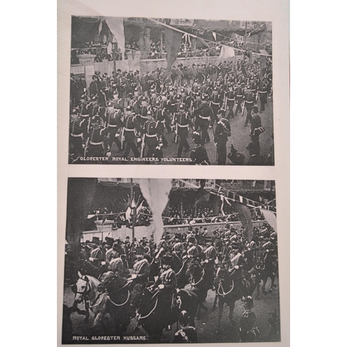 492 - Bristol. Original souvenir booklet of photos of Queen Victoria’s visit 15/11/1899. All taken in Quee... 