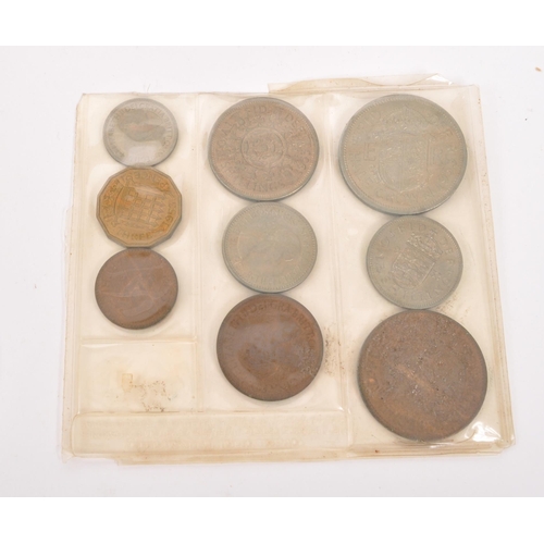 497 - A collection of 19th century and later coins to include a large collection of foreign currency, two ... 