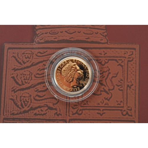 505 - Westminster Collection - A 2002 Golden Jubilee commemorative gold sovereign. The sovereign stated as... 