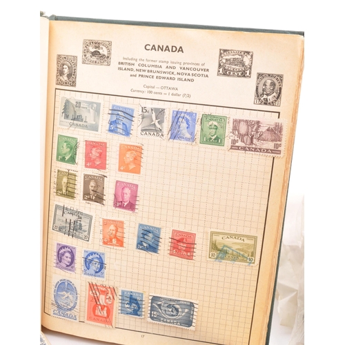 508 - A collection of 19th and 20th century kiloware postage stamps. The collection featuring examples inc... 