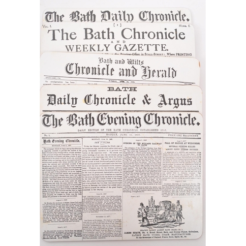 511 - Bath Chronicle - A collection of circa 1977 100th Anniversary of The Bath Chronicle ephemera. The co... 