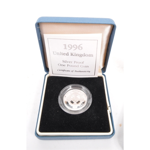 532 - Royal Mint - Numismatic Interest - A collection of 1990s Royal Mint Silver Proof coin sets. The coll... 