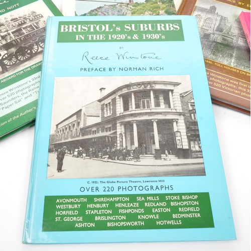 540 - Bristol Local Interest - A collection of Reece Winstone local interest Bristol history books. The co... 