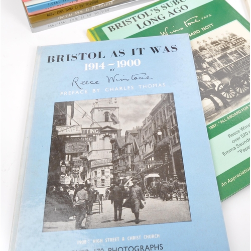 540 - Bristol Local Interest - A collection of Reece Winstone local interest Bristol history books. The co... 