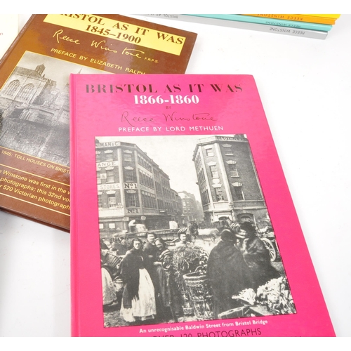 540 - Bristol Local Interest - A collection of Reece Winstone local interest Bristol history books. The co... 