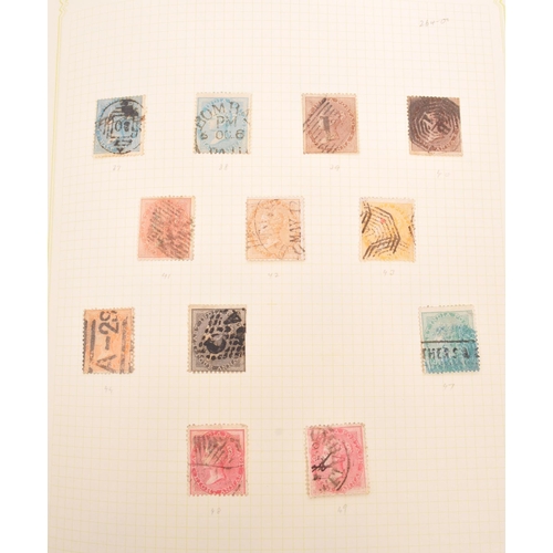 543 - India - A collection of mid 19th century and late British Indian postage stamps. The collection to i... 