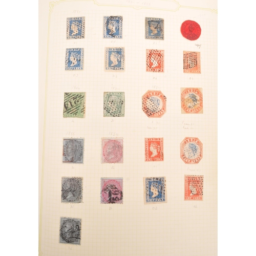 543 - India - A collection of mid 19th century and late British Indian postage stamps. The collection to i... 