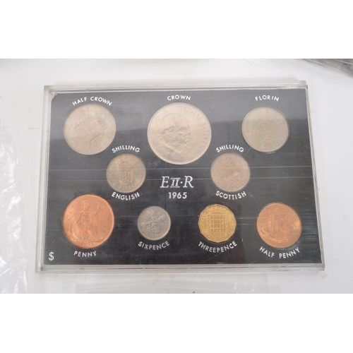 547 - A large collection of 20th century British commemorative and currency coins. The collection to inclu... 