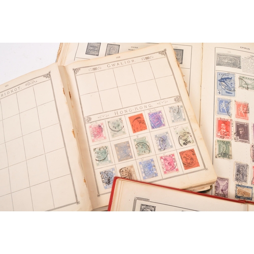 550 - A collection of 20th century and late foreign franked and unfranked stamps, including British first ... 