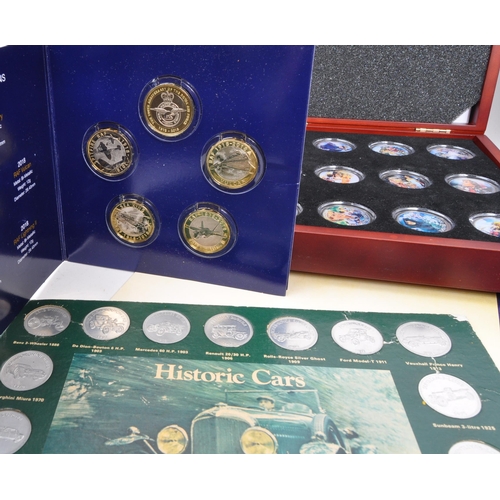 517 - A collection of 20th century British Commemorative and Uncirculated coin packs. The collection to in... 