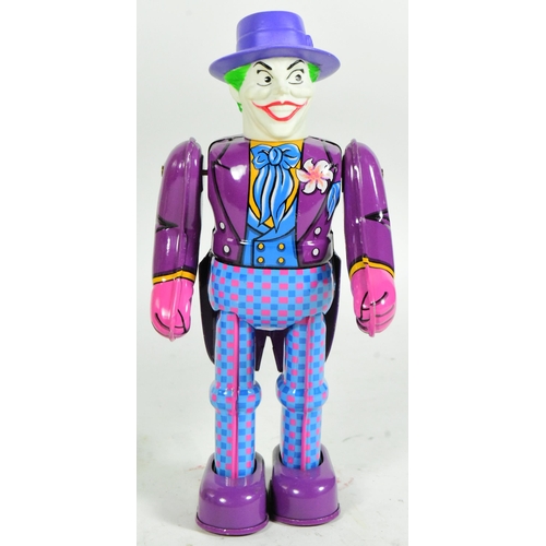 408 - Tinplate Toys - a Japanese 1989 Billiken Shokai Joker mechanical robot. Tested and in working condit... 