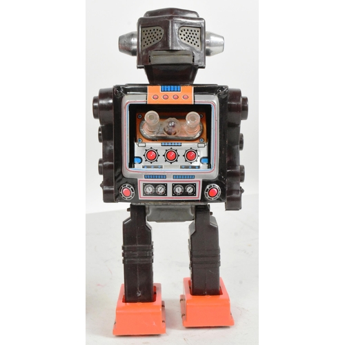 418 - Tinplate Toys - a vintage Japanese SH Horikawa Mr. Zerox robot, featuring stop'n go action, blinking... 