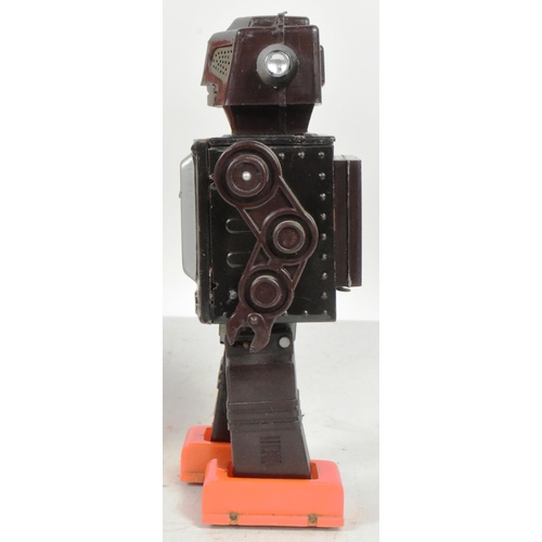 418 - Tinplate Toys - a vintage Japanese SH Horikawa Mr. Zerox robot, featuring stop'n go action, blinking... 