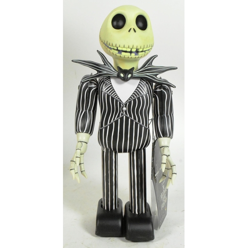 420 - Tinplate Toys - a Japanese Medicom Toy, Nostalgic Future, Jack Skellington wind-up robot, from the c... 