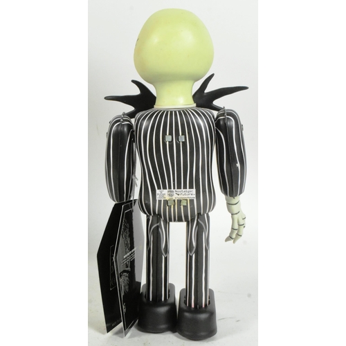 420 - Tinplate Toys - a Japanese Medicom Toy, Nostalgic Future, Jack Skellington wind-up robot, from the c... 