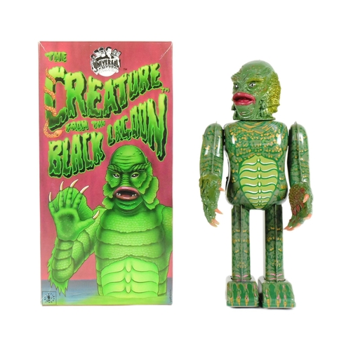 427 - Tinplate Toys - a 1991 Japanese Universal Studios Monsters Creature From The Black Lagoon wind-up ro... 