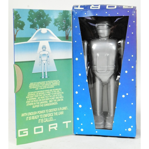 441 - Tinplate Toys - x2 vintage Rocket USA Gort wind-up robots, from the classic film 'The Day The Earth ... 