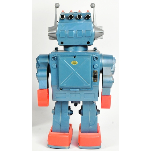 443 - Retro Toys - a David Halsall Toys Star Force TV Robot, featuring light-up eyes, 4 shooting missiles,... 