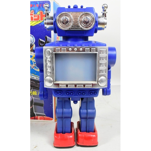 464 - Retro Toys - x2 Japanese SH Horikawa robots, comprising of; Missile Robot and TV Robot. Tested and b... 