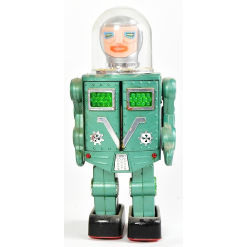 503 - Retro Toys - a Mego, made in Hong Kong, Lunar Spaceman robot, featuring a green plastic body, stop a... 