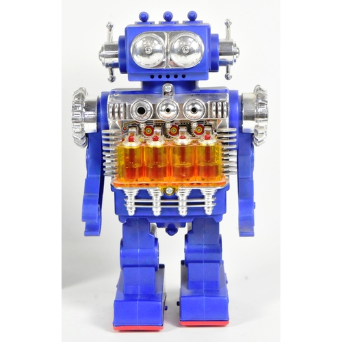 504 - Retro Toys - a Japanese SH Horikawa Smoking Engine Robot, featuring piston action, emitting smoke, w... 