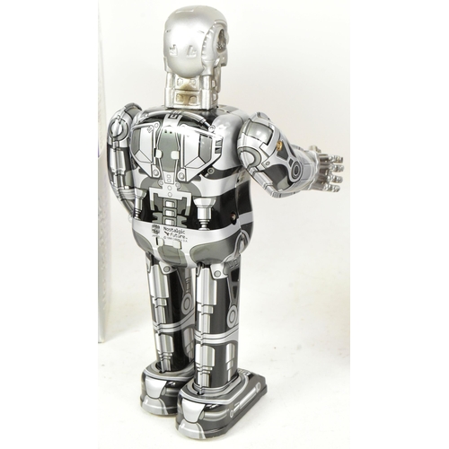 505 - Tinplate Toys - x2 Japanese Medicom Toy Nostalgic Future Terminator 2: Judgmet Day robots, comprisin... 