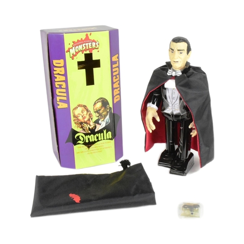 517 - Tinplate Toys - a 1990s Japanese Universal Studios Monsters Dracula wind-up robot, by Mike Company. ... 