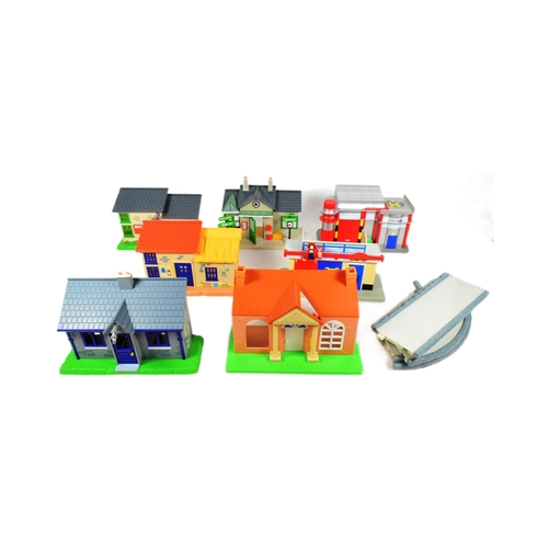 787 - Postman Pat - a collection of Character Options Postman Pat playsets comprising of assorted building... 
