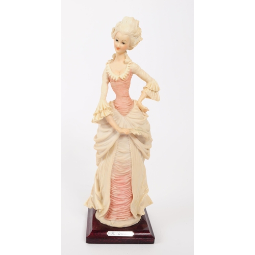 18 - G Armani - Capodimonte - A collection of three vintage 20th century porcelain bisque figurines. Incl... 