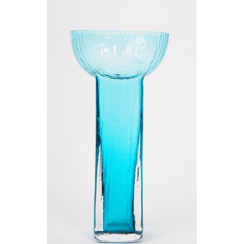 54 - Alsterbro - Swedish mid century studio art glass circa 1960s Scandinavian vase. Having bowl top into... 